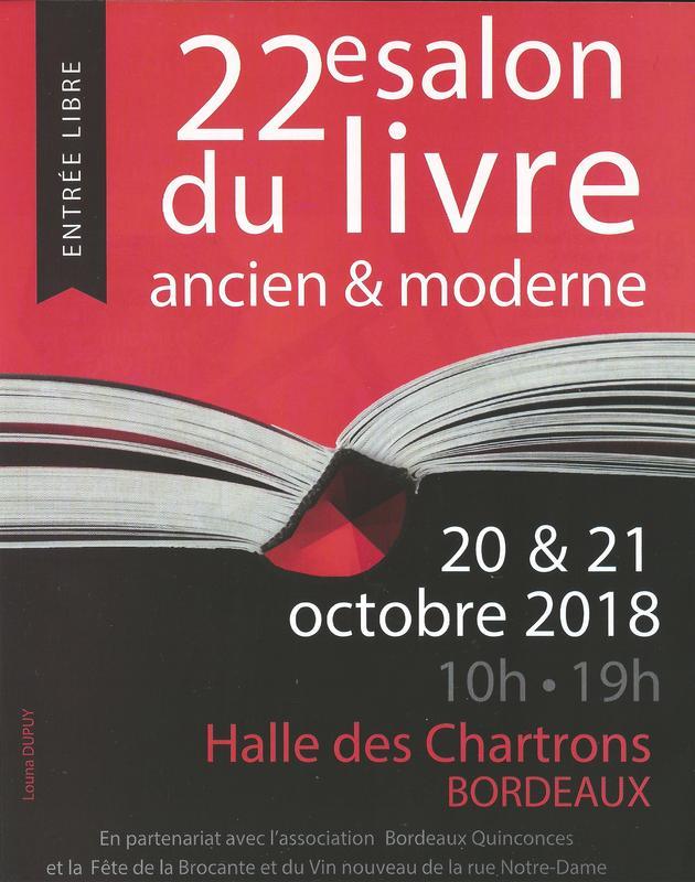 Bordeaux Chartrons -  22e édition Salon du livre ancien et moderne